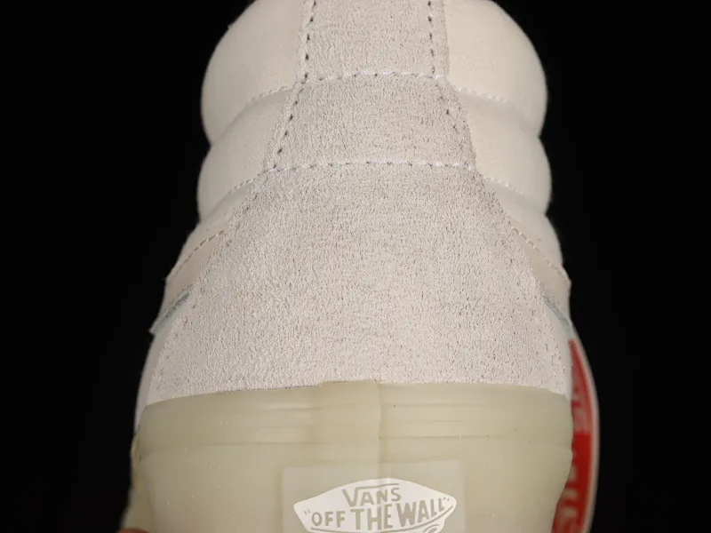 All categories Vans Vans series Vans Mid Vans China Vans Sk8-Mid official new cool transparent jelly glass glue pure white Chinese sneakers VN0A3WM3ABE
